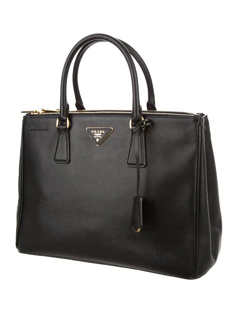 prada saffiano lux tote double zip|Prada saffiano leather crossbody bag.